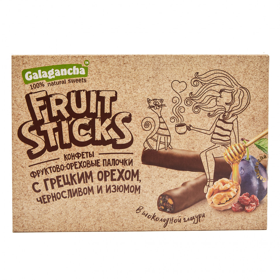  Берестов КРАФТ Fruit Stiсks с черносливом и грецким орехом, 175г в Златоусте