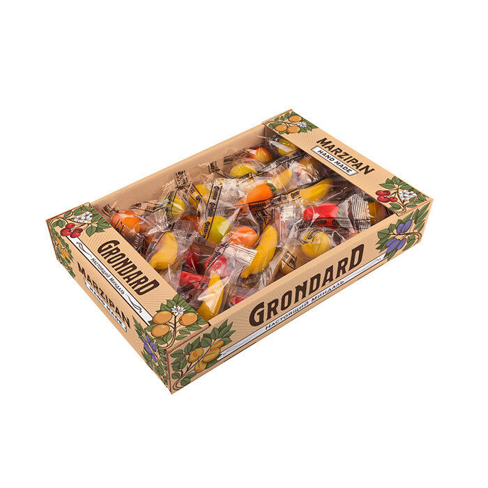  TM Grondard  Марципановые фрукты Ассорти, 500г        в Златоусте