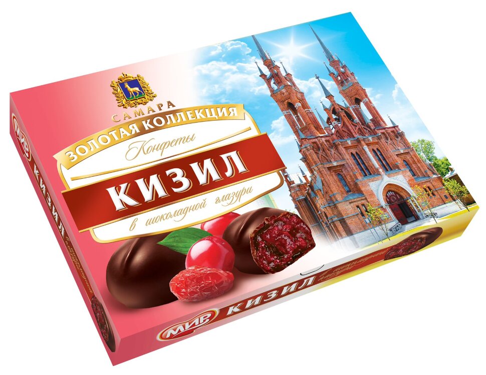  КФ МИР Кизил в шоколадной глазури 160г в Златоусте
